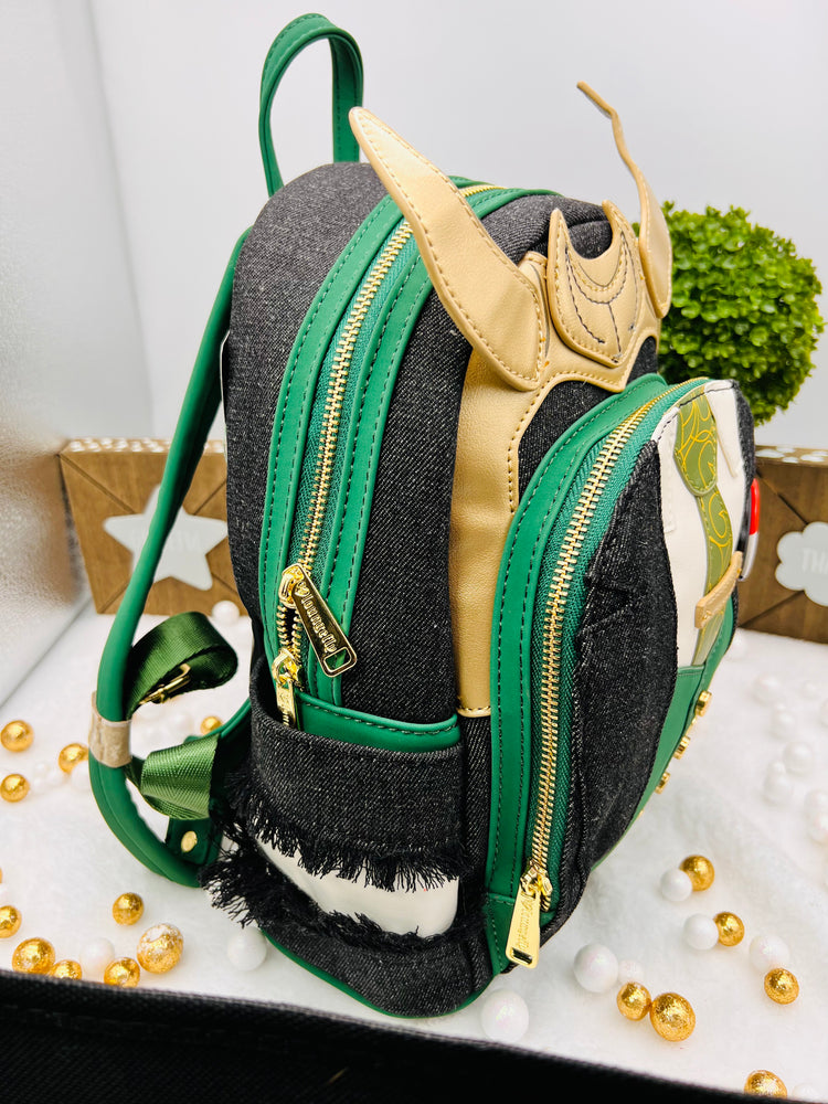 NYCC Marvel Loki President Cosplay Mini Backpack