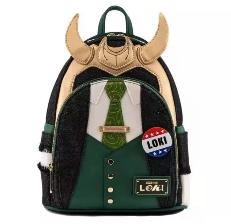 NYCC Marvel Loki President Cosplay Mini Backpack