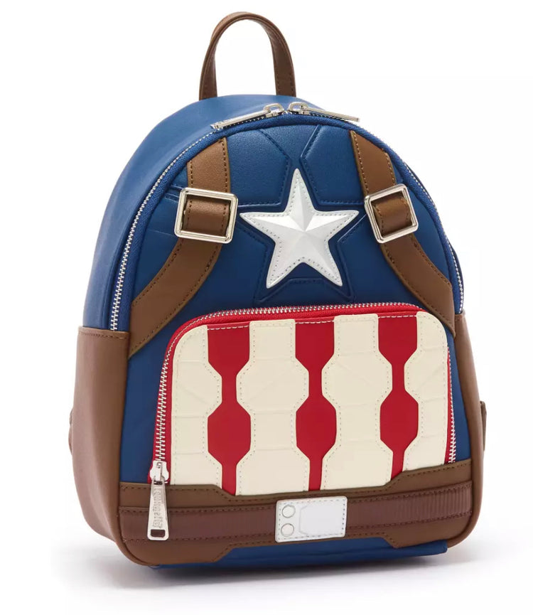 Captain America backpack Mini By Lougenfly From Disneyland