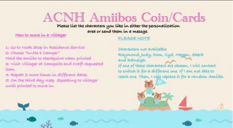 Custom Art Amiibo: ACNH Sanrio Collection (Hecho a mano)
