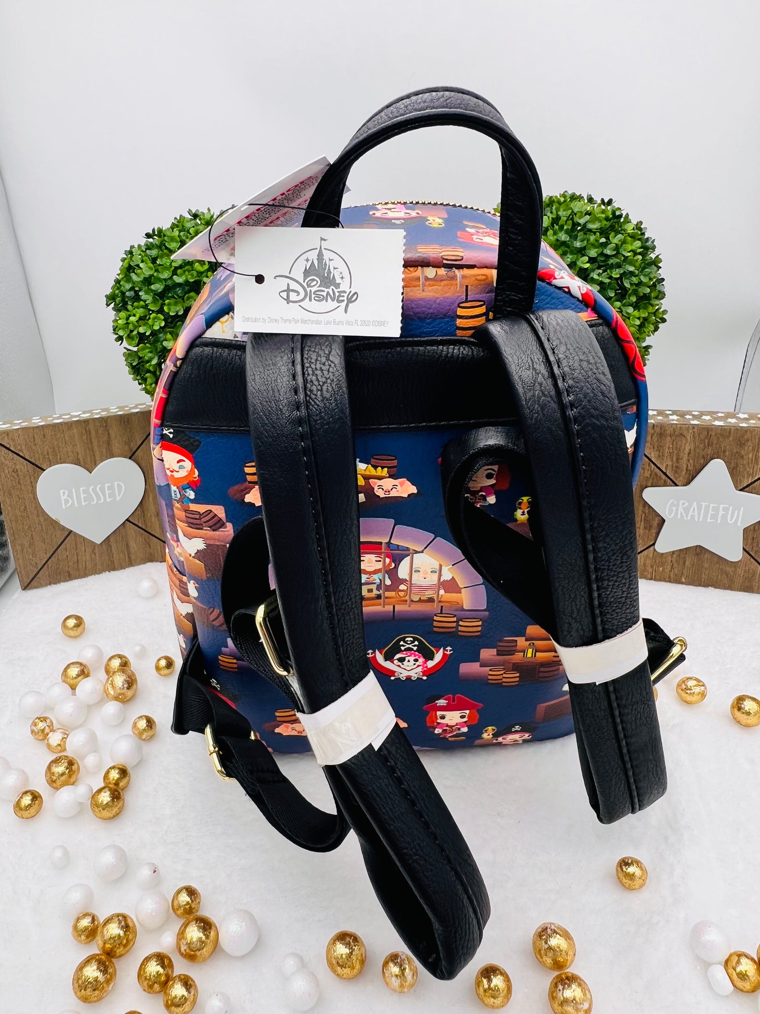 disney themed mini backpack Lougefly Disney Parks Pirates Of The Caribbean Mini Backpack – Harmony Homes