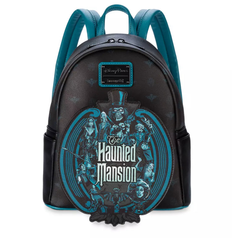 Disney The Haunted Mansion Glow in the Dark Loungefly Mini Backpack