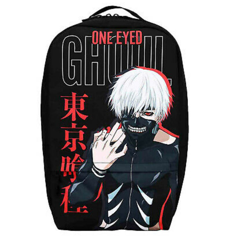 Tokyo Ghoul Ken Kaneki Backpack With Laptop Pocket