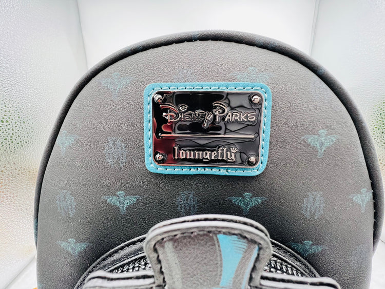 Disney The Haunted Mansion Glow in the Dark Loungefly Mini Backpack