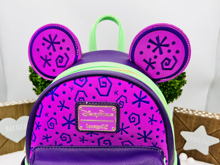 Minimochila Mickey Mouse: La Atracción Principal de Loungefly – Mad Tea Party