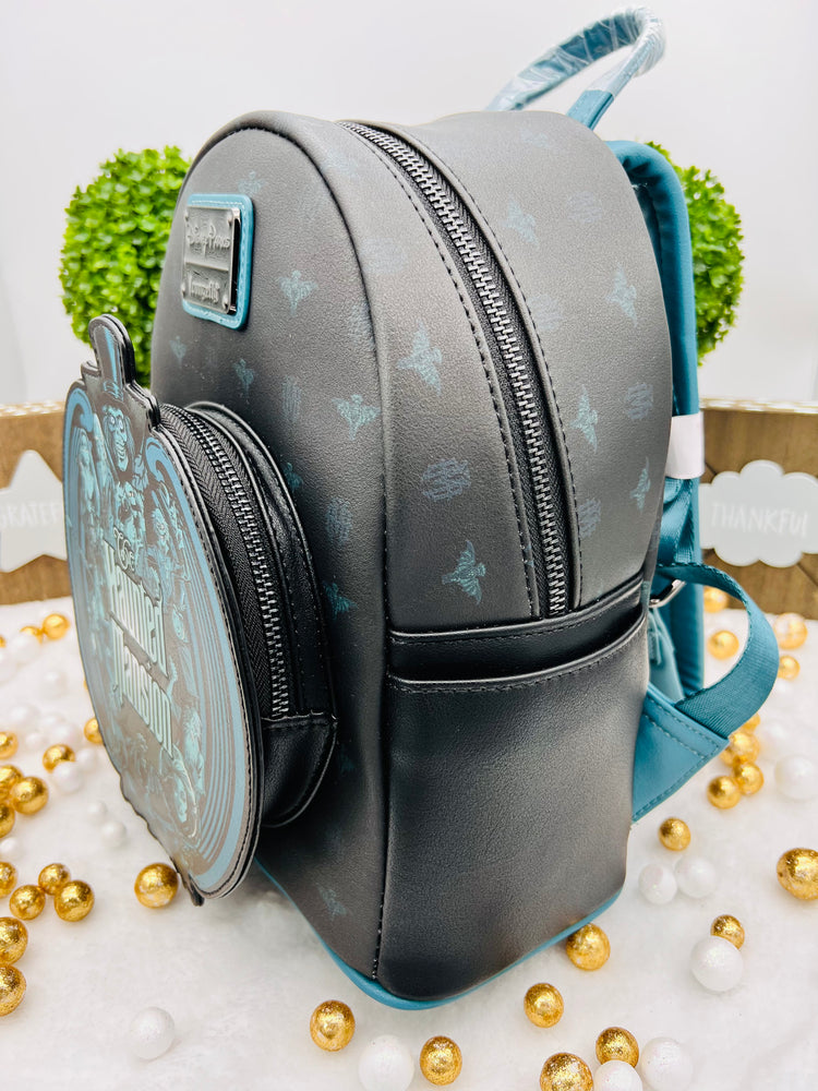 Disney The Haunted Mansion Glow in the Dark Loungefly Mini Backpack