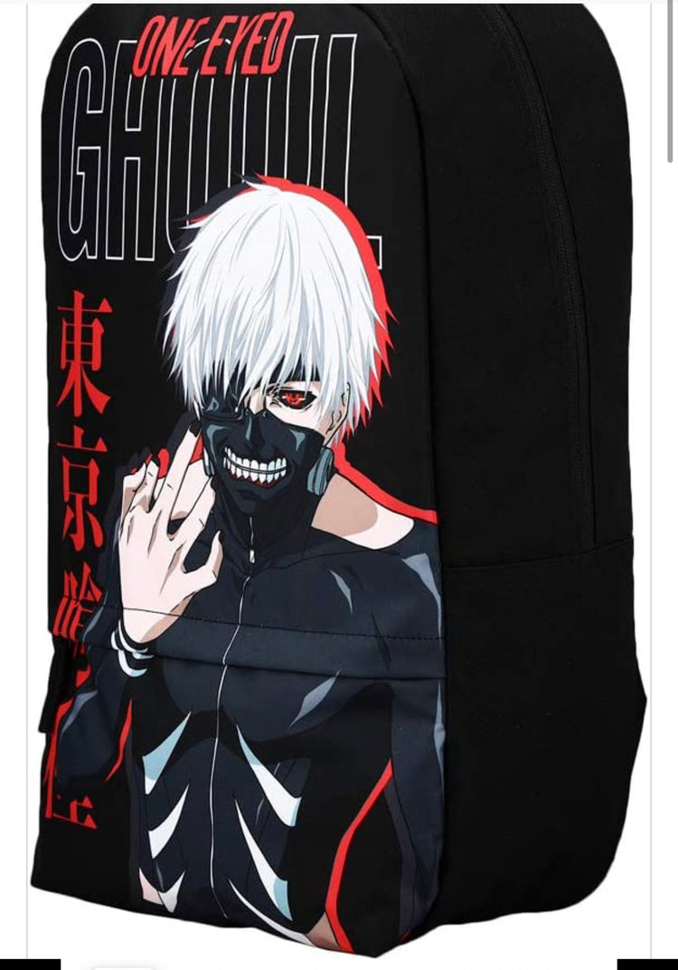 Tokyo Ghoul Ken Kaneki Backpack With Laptop Pocket