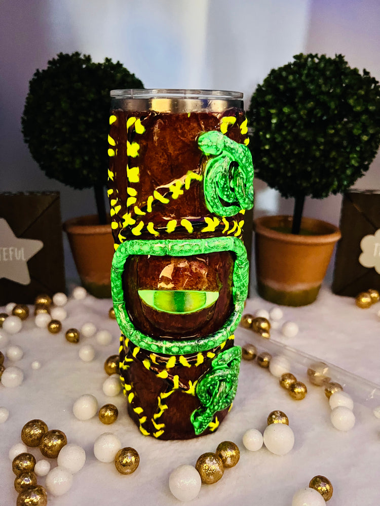 Nightmare Before Christmas And Hocus Pocus 3D, Glow In The Dark Tumblers