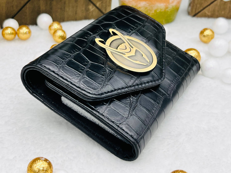 Marvel: Cartera con textura de reptil Loki BiFold