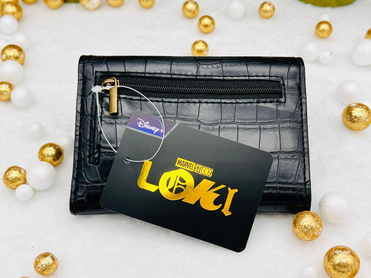 Marvel: Cartera con textura de reptil Loki BiFold