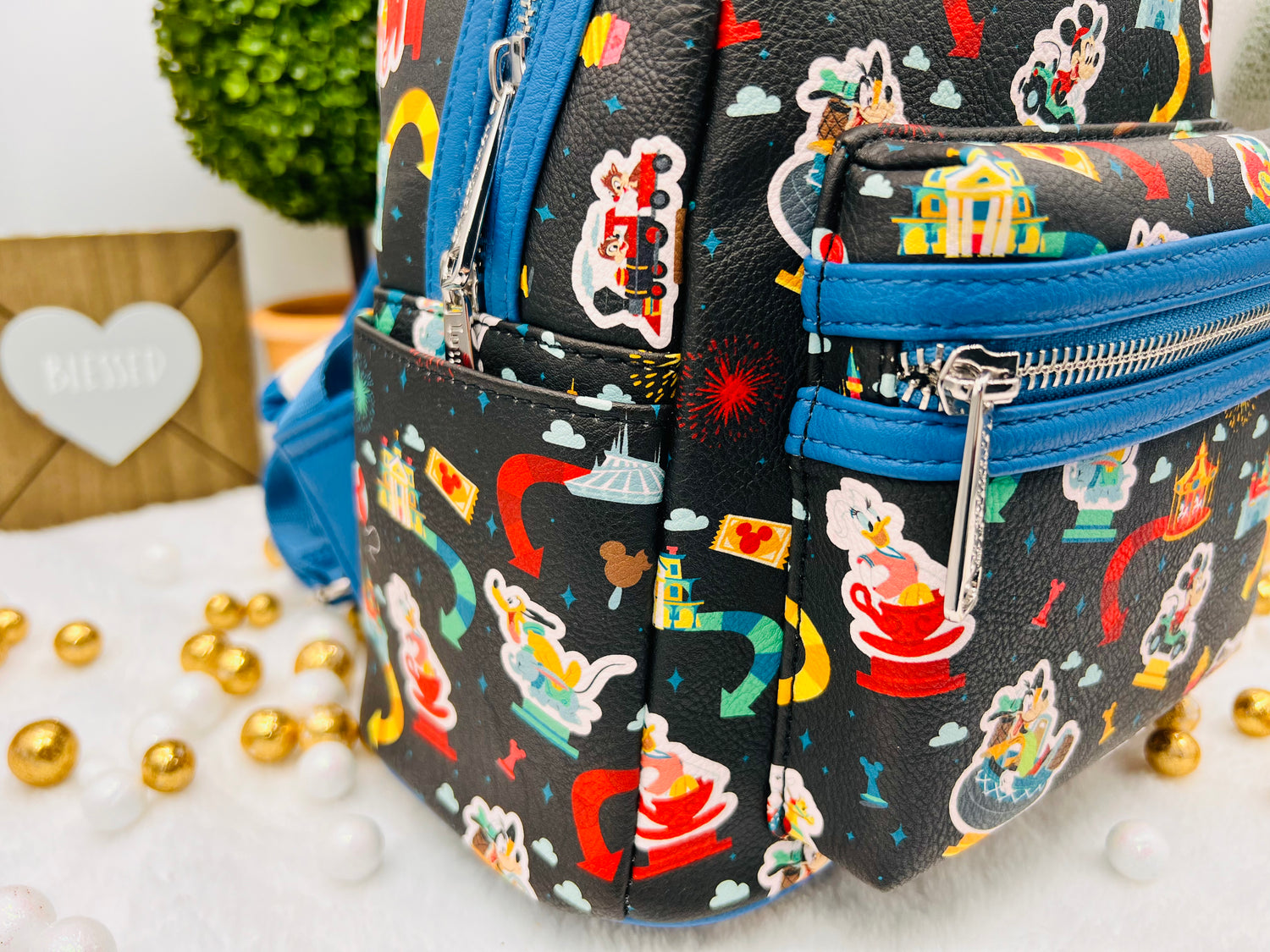 disney parks attractions minis mini backpack purse by loungefly Loungefly Disney Parks Disneyland Ride Icon Mini Backpack – Harmony Homes