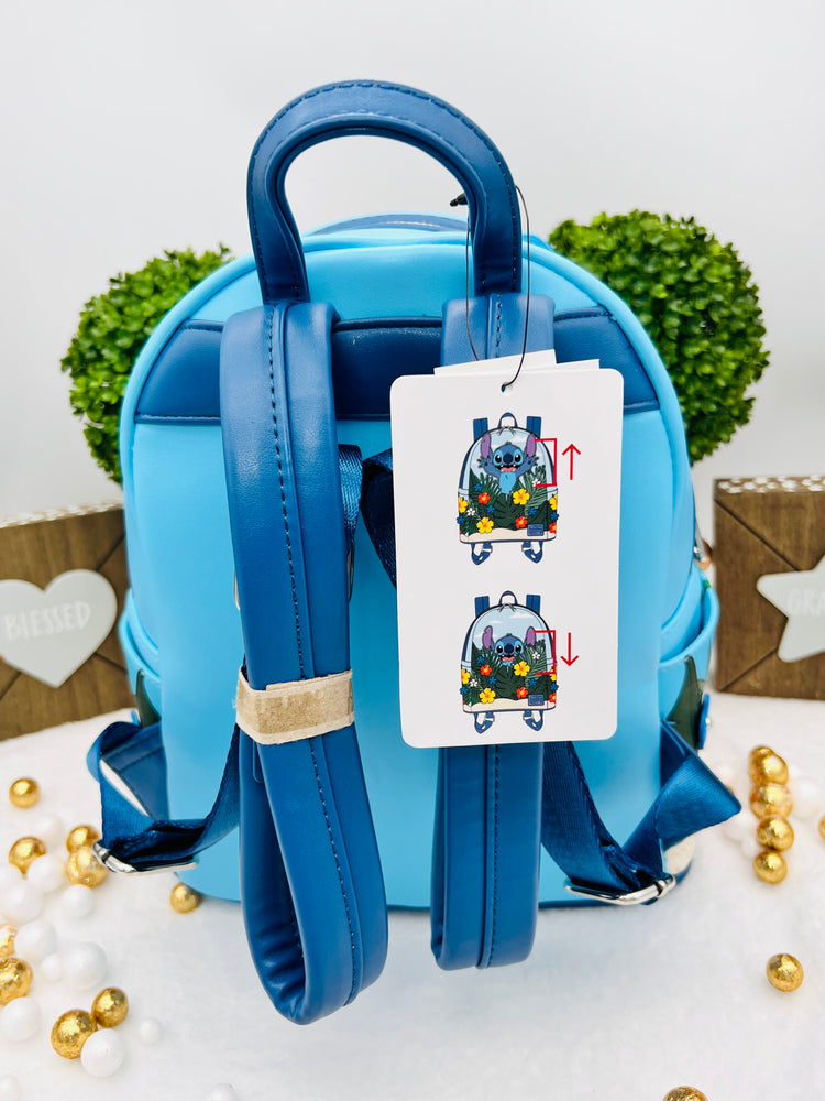 Stich Floral Loungefly Mini Backpack