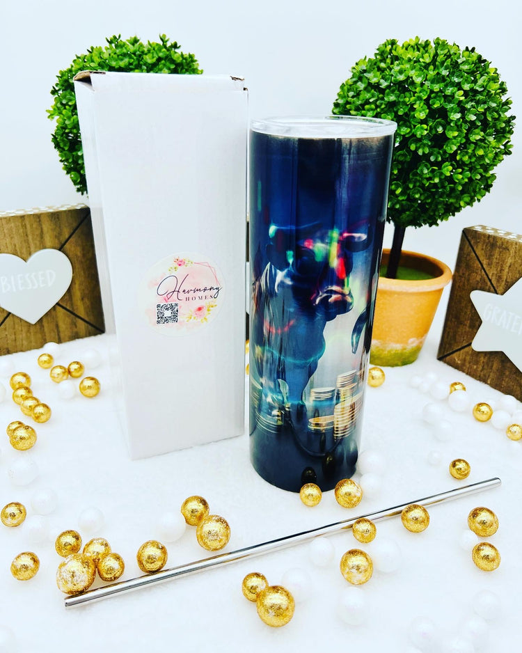 Holographic style Bull Market Tumbler