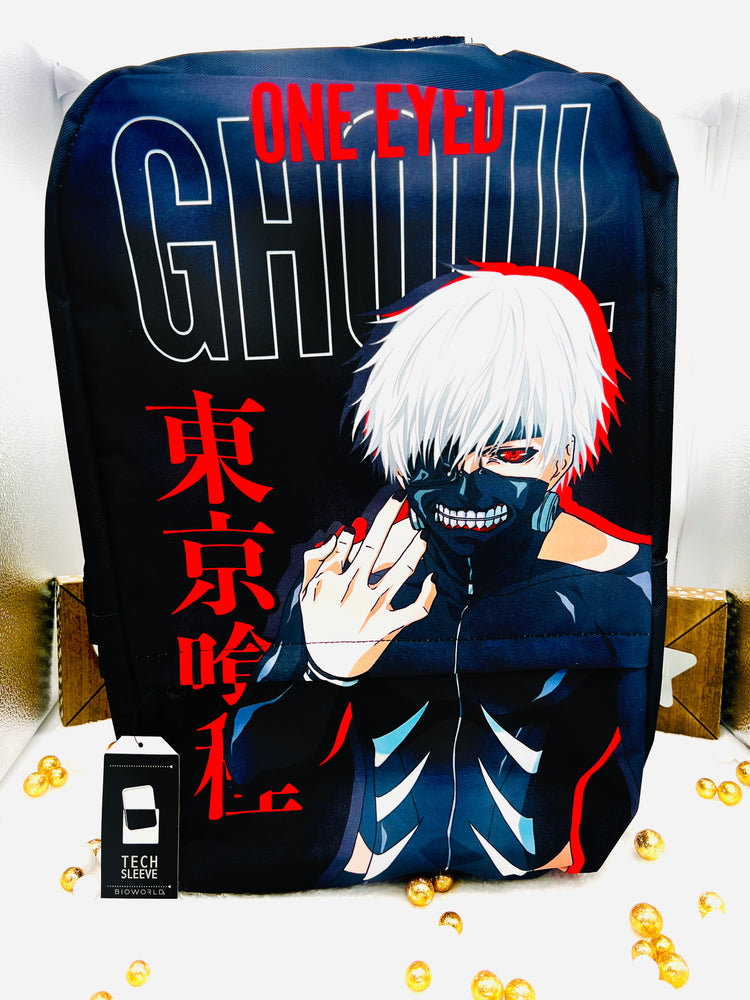 Tokyo Ghoul Ken Kaneki Backpack With Laptop Pocket