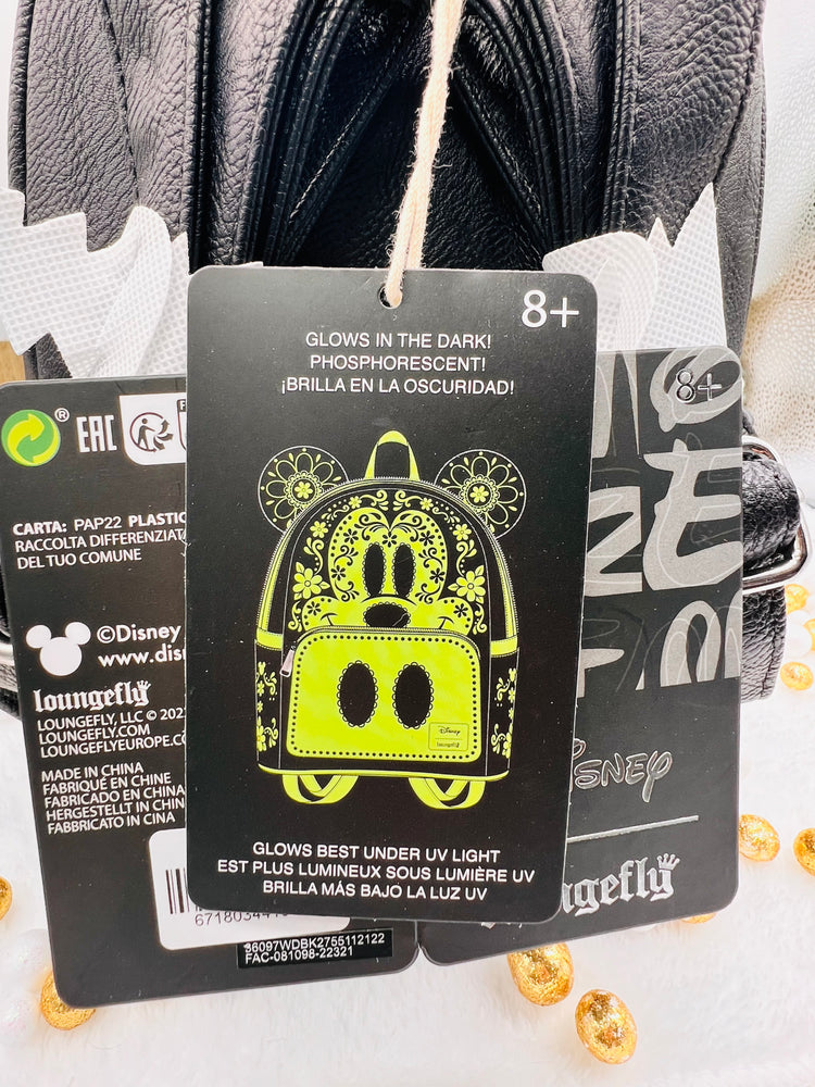 Mickey Mouse Dia Muertos Skull Mini-Backpack