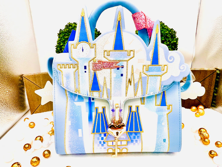 Danielle Nicole Cinderella Castle Satchel Purse