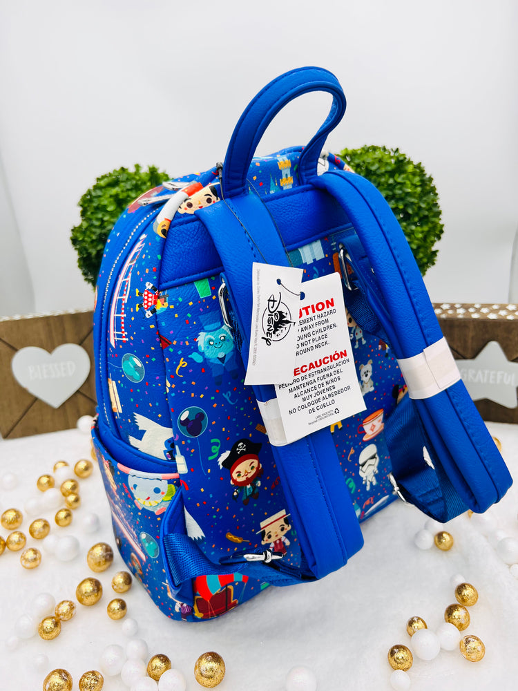 Loungefly Disney Parks CHIBI Disney personajes Mini Mochila