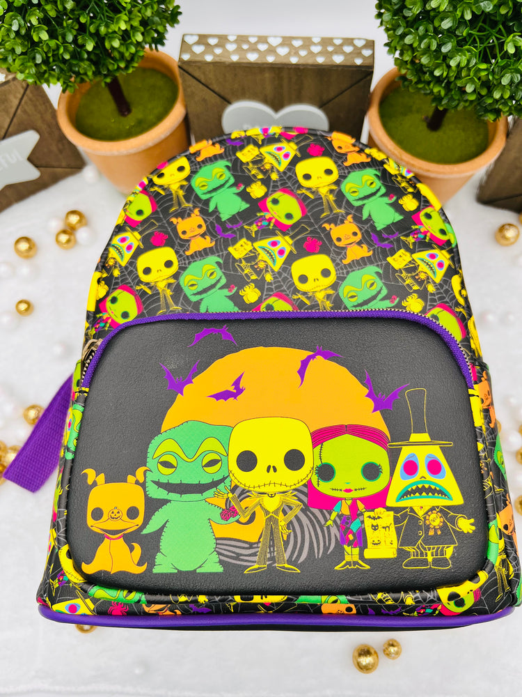 ¡Funkopop! Mini mochila Pesadilla antes de Navidad Blacklight