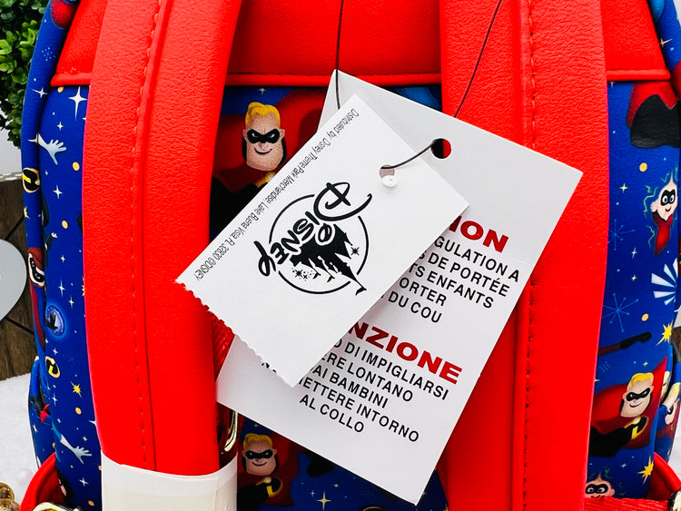 The Incredibles Loungefly Mini Backpack