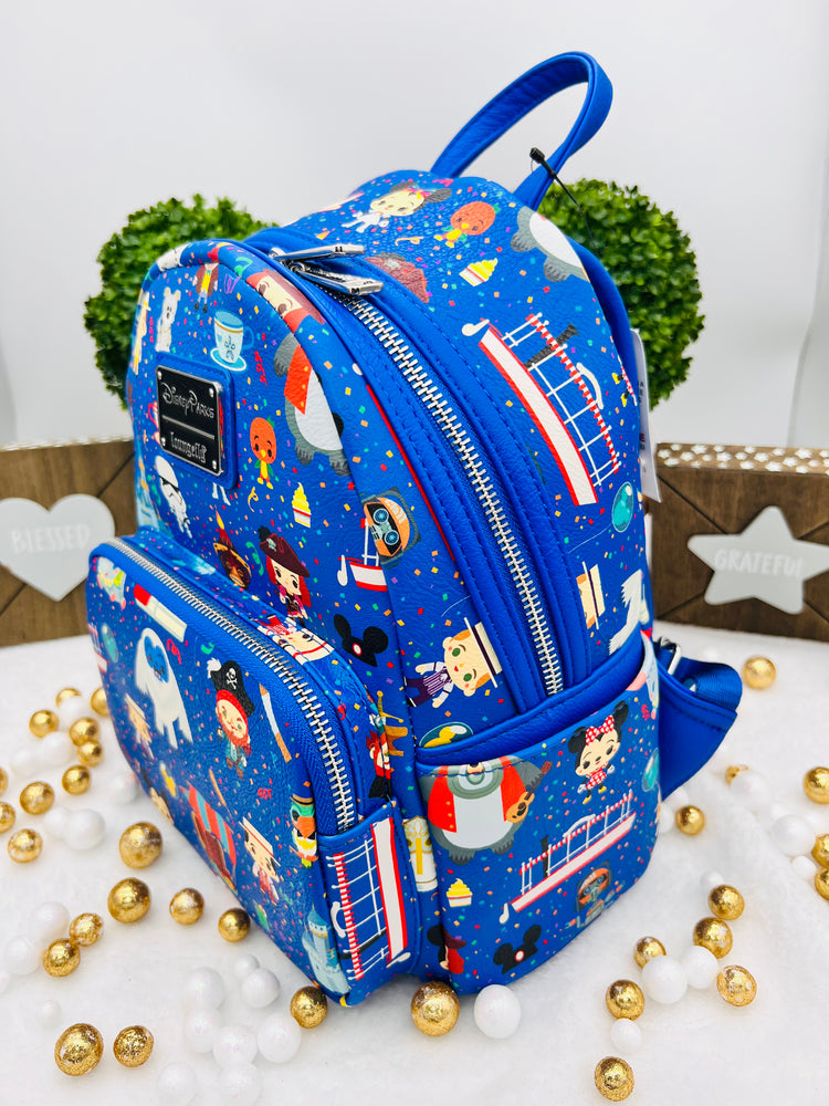 Loungefly Disney Parks CHIBI Disney characters Mini Backpack