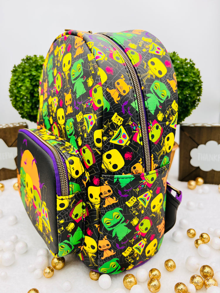 ¡Funkopop! Mini mochila Pesadilla antes de Navidad Blacklight