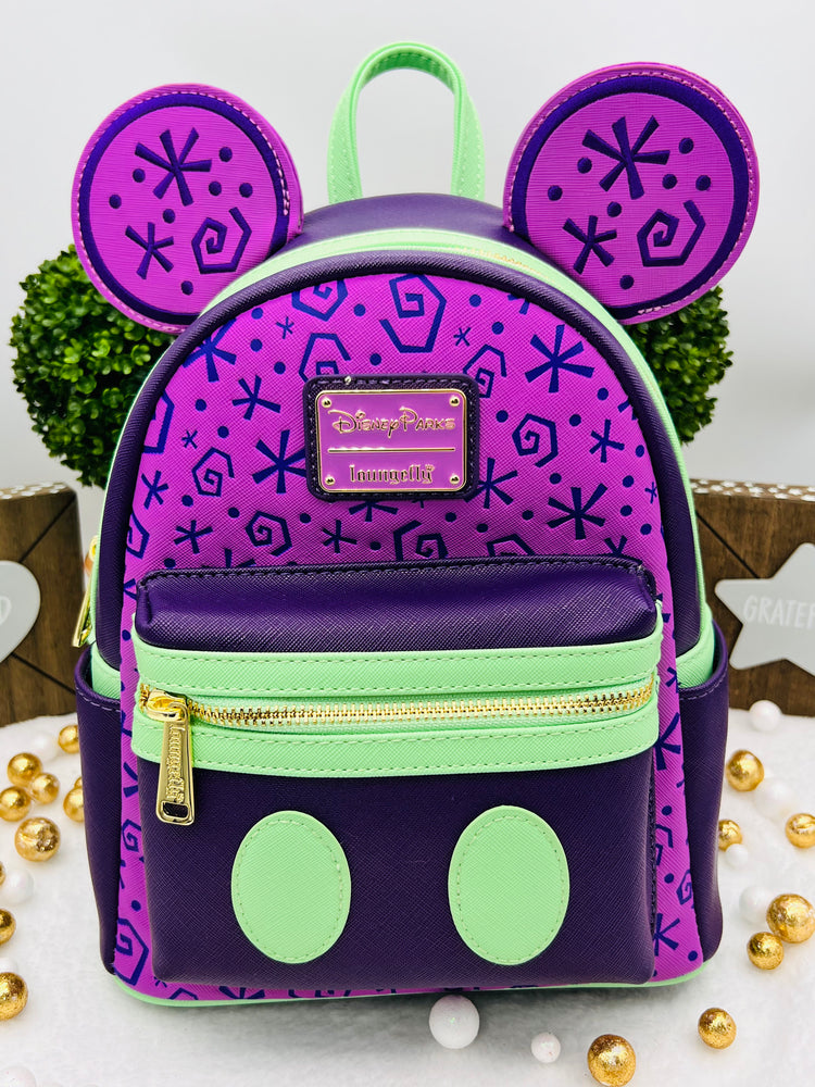 Minimochila Mickey Mouse: La Atracción Principal de Loungefly – Mad Tea Party